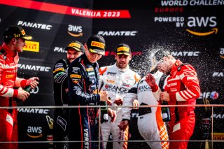 #69 - Emil Frey Racing - Albert COSTA - Thierry VERMEULEN - Ferrari 296 GT3 - PRO, FGTWC, Podium
