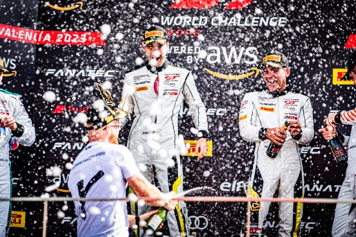 #911 - Pure Rxcing - Ayhancan GÜVEN - Aliaksandr MALYKHIN - Porsche 911 GT3 R (992) - BRONZE, FGTWC, Podium
 | © SRO - TWENTY-ONE CREATION | Jules Benichou