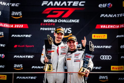 #911 - Pure Rxcing - Ayhancan GÜVEN - Aliaksandr MALYKHIN - Porsche 911 GT3 R (992) - BRONZE, FGTWC, Podium
 | © SRO - TWENTY-ONE CREATION | Jules Benichou