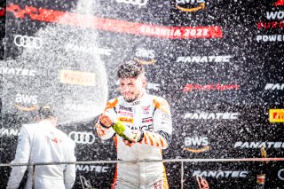 #99 - Tresor Attempto Racing - Lorenzo PATRESE - Alex AKA - Audi R8 LMS GT3 EVO II - SILVER, FGTWC, Podium
