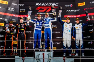 #21 - Comtoyou Racing - Gilles MAGNUS - Finlay HUTCHISON - Audi R8 LMS GT3 EVO II - GOLD, #26 - Sainteloc Junior Team - Simon GACHET - Paul EVRARD - Audi R8 LMS GT3 EVO II - GOLD, #9 - Boutsen VDS - Aurelien PANIS - Alberto DI FOLCO - Audi R8 LMS GT3 EVO 
