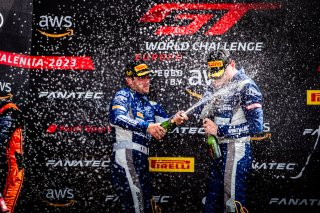 #26 - Sainteloc Junior Team - Simon GACHET - Paul EVRARD - Audi R8 LMS GT3 EVO II - GOLD, FGTWC, Podium
