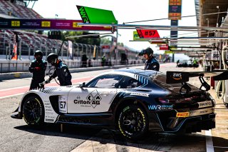 #157 - Winward Racing - Miklas BORN - David SCHUMACHER - Marius ZUG - Mercedes-AMG GT3 EVO - GOLD, FGTWC, Paid Test Session 2
