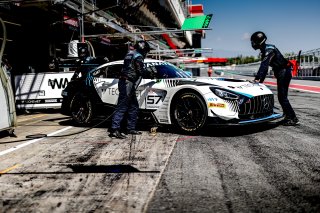 #57 - Winward Racing - Russell WARD - Indy DONTJE - Philip ELLIS - Mercedes-AMG GT3 EVO - GOLD, FGTWC, Paid Test Session 2
