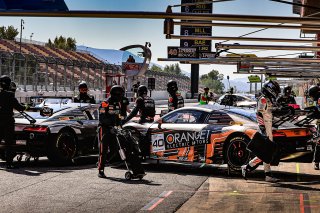 #40 - Tresor Orange 1 - Ricardo FELLER - Mattia DRUDI - Dennis MARSCHALL - Audi R8 LMS GT3 EVO II - PRO, FGTWC, Paid Test Session 2
