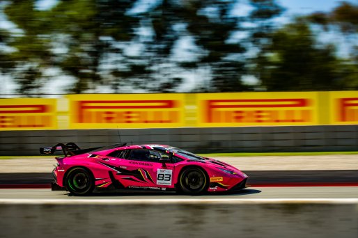 #83 - Iron Dames - Rahel FREY - Sarah BOVY - Michelle GATTING - Lamborghini Huracan GT3 EVO2 - BRONZE, FGTWC
 | © SRO - TWENTY-ONE CREATION | Jules Benichou