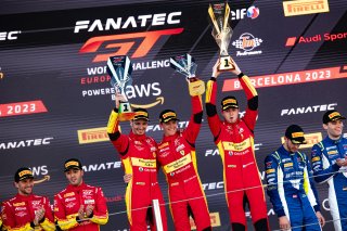 #51 - AF Corse - Francorchamps Motors - Alessio ROVERA - Robert SHWARTZMAN - Nicklas NIELSEN - Ferrari 296 GT3 - PRO, FGTWC, Podium

