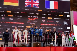 #188 - Garage 59 - Henrique CHAVES - Miguel RAMOS - Louis PRETTE - McLaren 720S GT3 EVO - BRONZE, #38 - ST Racing with Rinaldi - Isaac TUTUMLU - Samantha TAN - Lorcan HANAFIN - Ferrari 296 GT3 - PRO-AM, #44 - CLRT - Steven PALETTE - Frederic MAKOWIECKI - 