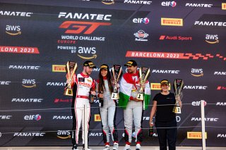 #38 - ST Racing with Rinaldi - Isaac TUTUMLU - Samantha TAN - Lorcan HANAFIN - Ferrari 296 GT3 - PRO-AM, FGTWC, Podium
