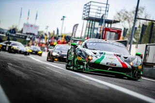 #38 - ST Racing with Rinaldi - Samantha TAN - Jon MILLER - Isaac TUTUMLU - Ferrari 488 GT3 - PRO-AM, FGTWC, Free Practice, Pitlane
