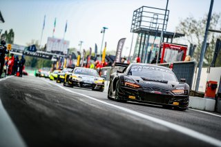 #99 - Tresor Attempto Racing - Alex AKA - Lorenzo PATRESE - Pietro DELLI GUANTI - Audi R8 LMS GT3 EVO II - SILVER, FGTWC, Free Practice, Pitlane
