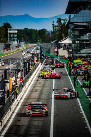 #44 - CLRT - Clément MATEU - Steven PALETTE - Hugo CHEVALIER - Porsche 911 GT3 R (992) - BRONZE, FGTWC, Free Practice, Pitlane
