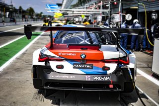 #15 - BMW Italia Ceccato Racing - Stefano COMANDINI - Marco CASSARA` - Francesco GUERRA - BMW M4 GT3 - PRO-AM, FGTWC, Pitlane, Pre-Qualifying
