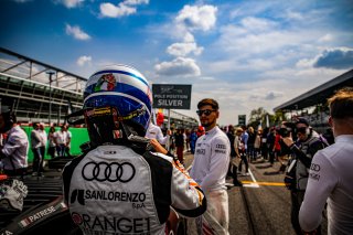 #99 - Tresor Attempto Racing - Alex AKA - Lorenzo PATRESE - Pietro DELLI GUANTI - Audi R8 LMS GT3 EVO II - SILVER, FGTWC, Grid Walk
