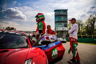 #52 - AF Corse - Louis MACHIELS - Andrea BERTOLINI - Jef MACHIELS - Ferrari 488 GT3 - BRONZE, FGTWC, Grid Walk
