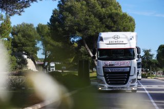 Teams arriving at Paul Ricard
