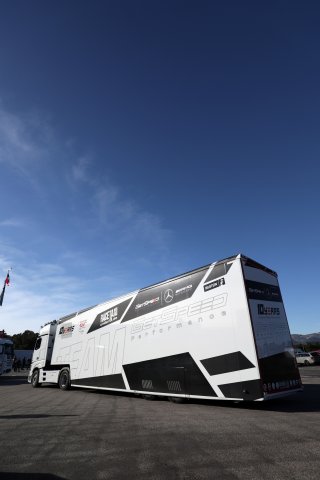 Teams arriving at Paul Ricard
