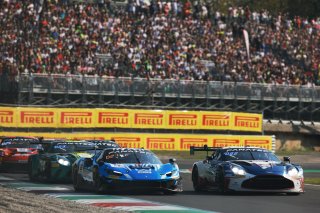 #8 - Kessel Racing - Nicol� ROSI - Niccol� SCHIRO' - David FUMANELLI - Ferrari 296 GT3 and #35 - Walkenhorst Motorsport - Romain LEROUX - Lorcan HANAFIN - Maxime ROBIN - Aston Martin Vantage AMR GT3 EVO 