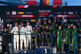 Fanatec GTWCE Endurance Gold Class Podium