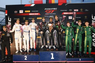 #25 - Sainteloc Racing - Paul EVRARD - Gilles MAGNUS - Jim PLA - Audi R8 LMS GT3 EVO II #77 - Haupt Racing Team - Arjun MAINI - Jusuf OWEGA - Michele BERETTA - Mercedes-AMG GT3 EVO #21 - Comtoyou Racing - Charles CLARK - Job VAN UITERT - Matisse LISMONT -