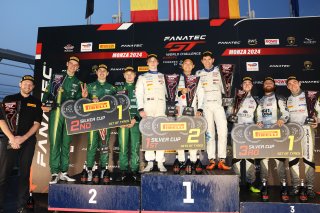 
#12 - Comtoyou Racing - Nicolas BAERT - Esteban MUTH - Kobe PAWELS - Aston Martin Vantage AMR GT3 EVO #57 - Winward Racing - Tanart SATHIENTHIRAKUL - Colin CARESANI - Daan ARROW - Mercedes-AMG GT3 EVO #35 - Walkenhorst Motorsport - Romain LEROUX - Lorcan