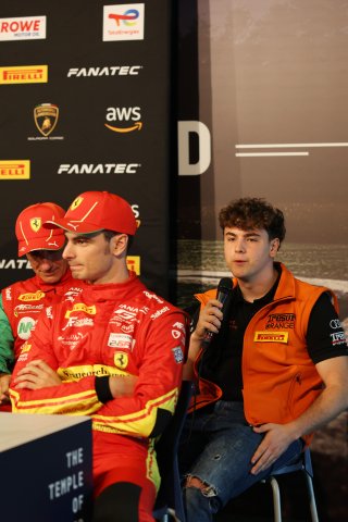Italian GT World Challenge Drivers Press Conference 