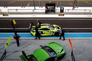 Pit lane setup