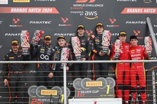 #30  Team WRT  Sam DE HAAN  Calan WILLIAMS  BMW M4 GT3, #10 - Boutsen VDS - Aurelien PANIS - Cesar GAZEAU - Mercedes-AMG GT3 EVO, #71  AF Corse  Eilseo DONNO  Thomas FLEMING  Ferrari 296 GT3

