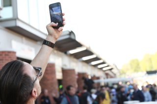 Fans at the Pitlane Autograph Session
