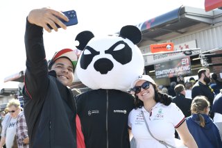 Fans at the Pitlane Autograph Session
