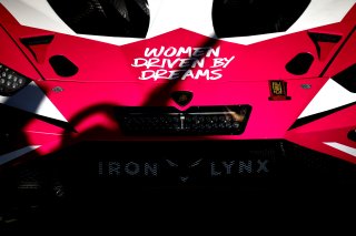 #83 - Iron Dames - Sarah BOVY - Rahel FREY - Michelle GATTING - Lamborghini Huracan GT3 EVO2 
