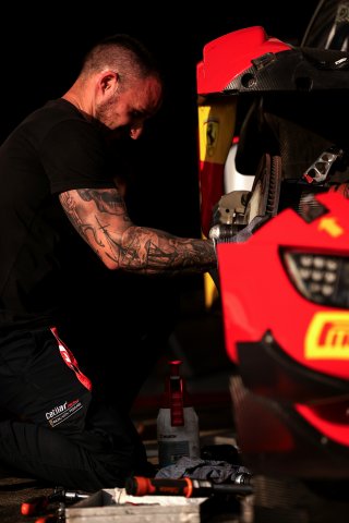 Crowdstrike 24 Hours of Spa Prologue setup
