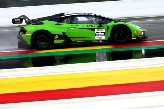 #63 - Iron Lynx - Mirko BORTOLOTTI - Matteo CAIROLI - Andrea CALDARELLI - Lamborghini Huracan GT3 EVO2 
