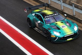 #21 - Comtoyou Racing - Charles CLARK - Sam DEJONGHE - Matisse LISMONT - Xavier MASSEN - Aston Martin Vantage AMR GT3 EVO
