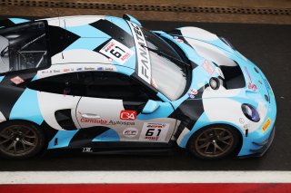 #61 - EBM - Adrian D'SILVA - Kerong LI - Earl BAMBER - Brendon LEITCH - Porsche 911 GT3 R (992)
