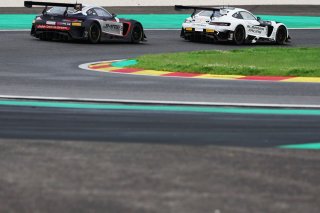 #888 - Triple Eight JMR - Alexander SIMS - Price Jefri IBRAHIM - Jordan LOVE - Martin KONRAD - Mercedes-AMG GT3 EVO, #777 - AlManar Racing by GetSpeed - Al Faisal AL ZUBAIR - Dominik BAUMANN - Mikael GRENIER - Philip ELLIS - Mercedes-AMG GT3 EVO
