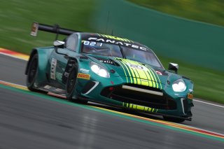 #21 - Comtoyou Racing - Charles CLARK - Sam DEJONGHE - Matisse LISMONT - Xavier MASSEN - Aston Martin Vantage AMR GT3 EVO
