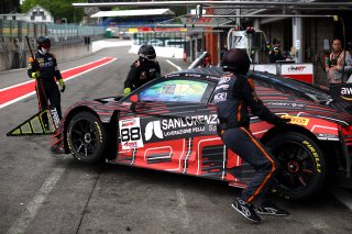 #88 - Tresor Attempto Racing - Lorenzo FERRARI - Lorenzo PATRESE - Leonardo MONCINI - Audi R8 LMS GT3 EVO 2 
