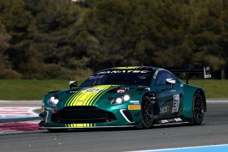 #21 - Comtoyou Racing - Charles CLARK - Sam DEJONGHE - Matisse LISMONT - Aston Martin Vantage AMR GT3 EVO 
