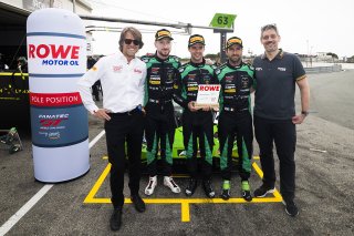 #63 - Iron Lynx - Mirko BORTOLOTTI - Matteo CAIROLI - Andrea CALDARELLI - Lamborghini Huracan GT3 EVO2 ROWE Pole Award
