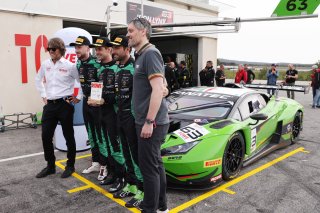 #63 - Iron Lynx - Mirko BORTOLOTTI - Matteo CAIROLI - Andrea CALDARELLI - Lamborghini Huracan GT3 EVO2
