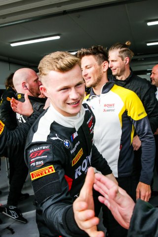 #998 - Rowe Racing - Max HESSE - Dan HARPER - Augusto FARFUS - BMW M4 GT3 Pitlane Celebrations
