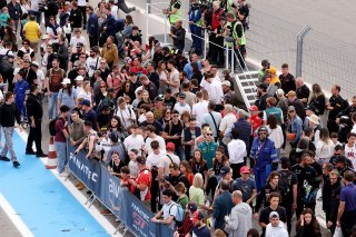 Autograph session and pit walk
