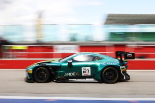 #21  Comtoyou Racing  Matisse LISMONT  James JAKES  Aston Martin Vantage AMR GT3 EVO
