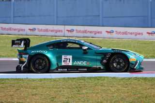 #21  Comtoyou Racing  Matisse LISMONT  James JAKES  Aston Martin Vantage AMR GT3 EVO
