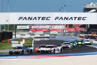 #26  Sainteloc Racing  Ivan KLYMENKO - Gilles STADSBADER - Audi R8 LMS GT3 EVO II
