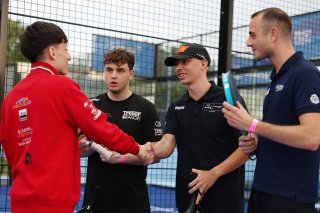 Drivers Padel match at Misano Circuit
