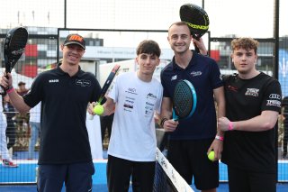 Drivers Padel match at Misano Circuit
