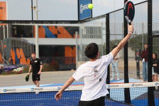 Drivers Padel match at Misano Circuit
