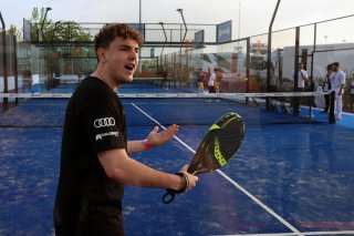 Drivers Padel match at Misano Circuit
